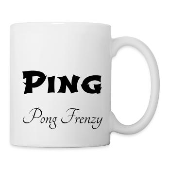 Déclaration drôle des amateurs de tennis de table - Mug blanc - blanc - Droite