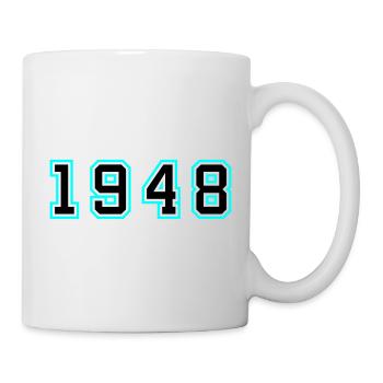 1948 Année Anniversaire - Mug blanc - blanc - Droite