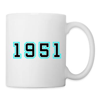 1951 Year Birthday - Mug - white - Right