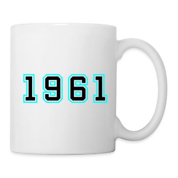1961 Year Birthday - Mug - white - Right