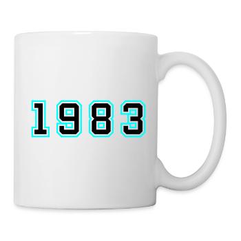 1983 Year Birthday - Mug - white - Right