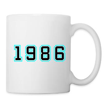 1986 Year Birthday - Mug - white - Right