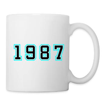 1987 Year Birthday - Mug - white - Right