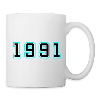 1991 Year Birthday - Mug - white - Right