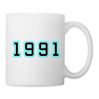 1991 Year Birthday - Mug - white - Right