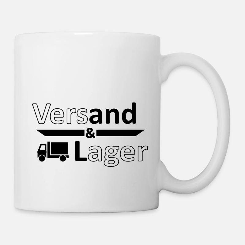Versand und Lager - Versager-Arbeit Humor Vers.2 - Tasse - Weiß