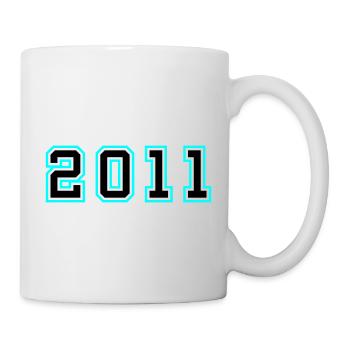 2011 Year Birthday - Mug - white - Right
