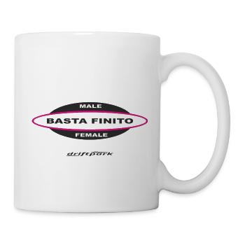 Driftpark - Basta Finito / rosa - Tasse - Weiß - Rechts