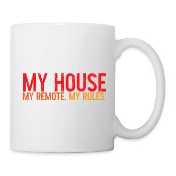 My House My Remote My Rules 3 - Mug - white - Right