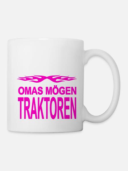 Traktor - Tasse - Weiß