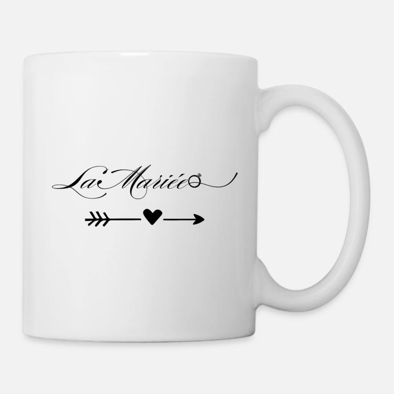 Die Braut - Tasse - Weiß