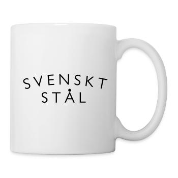 Schwedischer Stahl - Tasse - Weiß - Rechts