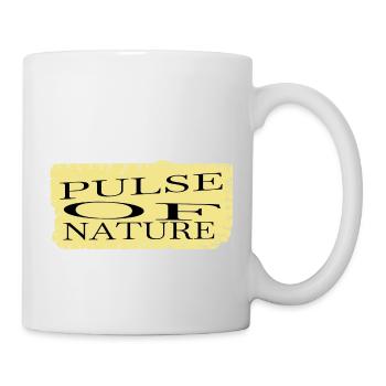 heartbeat symbolism wilderness exploration - Tasse - Weiß - Rechts