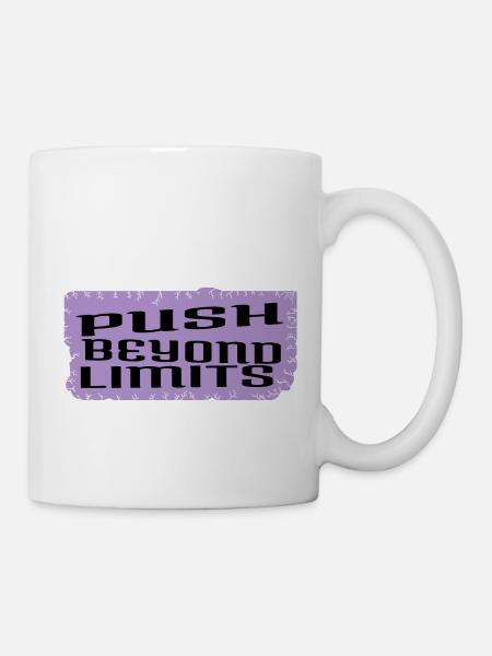 quote mental endurance awesome - Tasse - Weiß