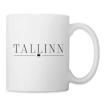Tallinn, Estonie T-shirt de design de style - Mug blanc - blanc - Droite