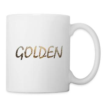 GOLDEN - Mug blanc - blanc - Droite