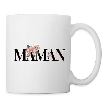 idee cadeau maman fete des meres anniversaire - Mug blanc - blanc - Droite