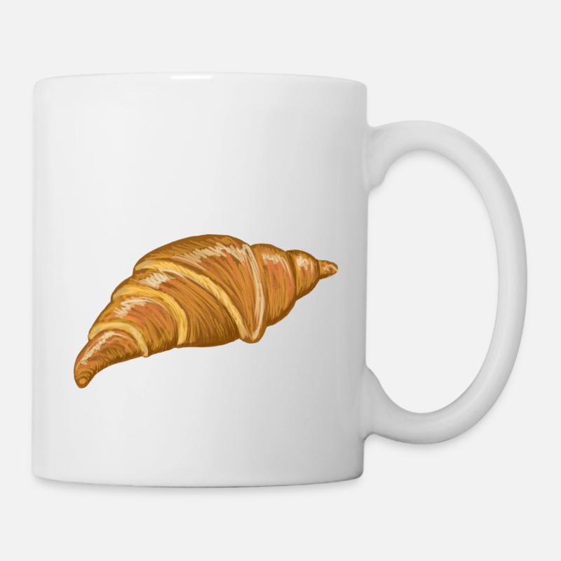 French croissant - Mug blanc - blanc