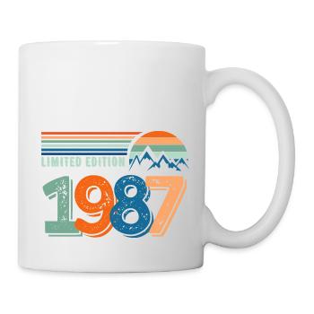 Limitierte Auflage 1987 - Tasse - Weiß - Rechts