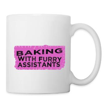 awesome animal habitats baking tips - Mug - white - Right