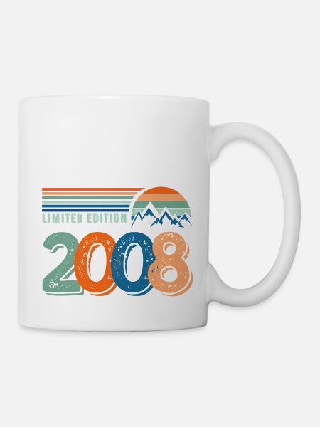 Limitierte Auflage 2008 - Tasse - Weiß