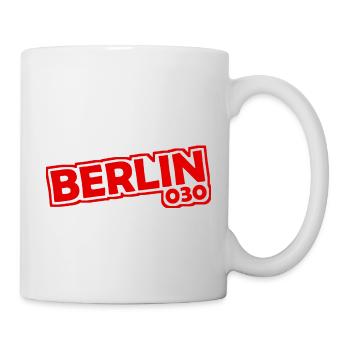Berlin - 030 - Capitale - Allemagne - Indicatif régional - Mug blanc - blanc - Droite