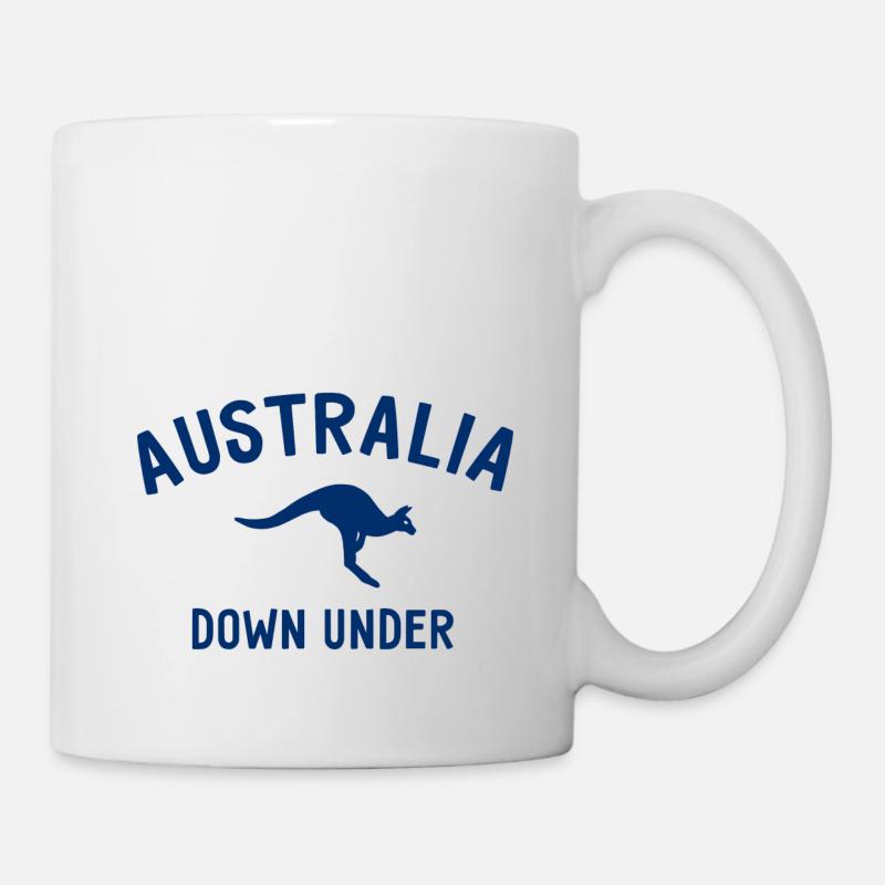 Australie - Australie - Australie - Kangourou - Mug blanc - blanc