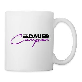 Dauercamper - Tasse - Weiß - Rechts