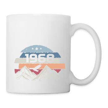 Original 1968 Jahrgang 1968 Geburtstag 1968 - Tasse - Weiß - Rechts