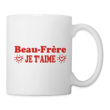Brother-in-law I love you - Mug - white - Right