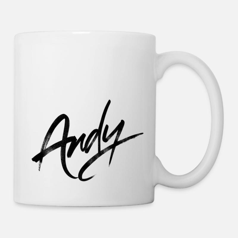 ANDY TATTOO - Tasse - Weiß