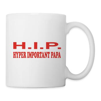 HYPER IMPORTANT PAPA - Mug blanc - blanc - Droite