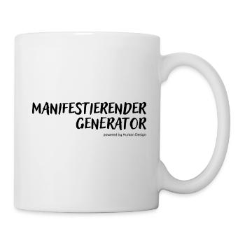 Manifestierender Generator powered by Human Design - Tasse - Weiß - Rechts