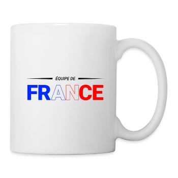 Equipe de France - Mug blanc - blanc - Droite