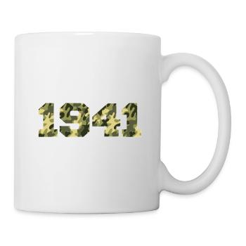 Cadeau d’anniversaire 1941 Vintage 1941 Armée - Mug blanc - blanc - Droite