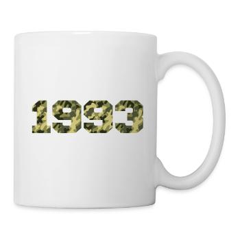 Cadeau d’anniversaire 1993 Vintage 1993 Army - Mug blanc - blanc - Droite
