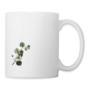 Numéro 23 floral vert -23e anniversaire floral - Mug blanc - blanc - Droite