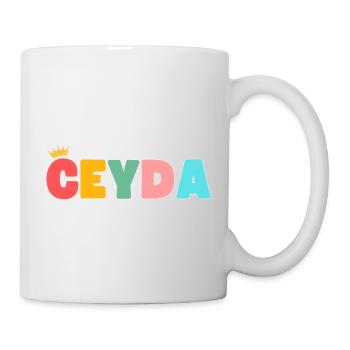 Ceyda ! Personnalisable - Mug blanc - blanc - Droite
