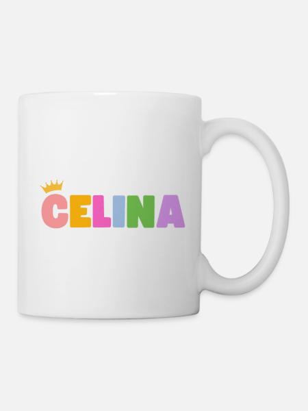 Celina! Personnalisable - Mug blanc - blanc