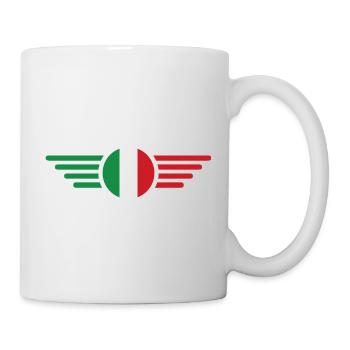 Ich liebe Italien Eleganz Stil Design T-Shirt - Tasse - Weiß - Rechts