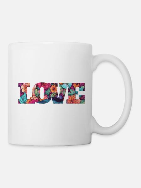 Love - Tasse - Weiß