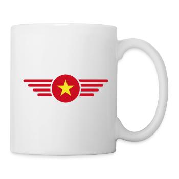 J’aime le Viet Nam, T-shirt design de style élégance - Mug blanc - blanc - Droite