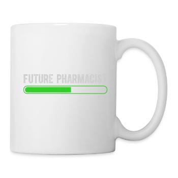future vintage retro pharmacist pharmacy tech - Mug blanc - blanc - Droite