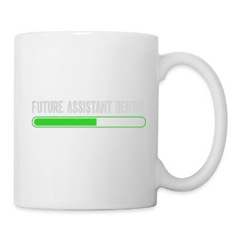 Future Vintage Retro Assistant Dental Surgery - Mug - white - Right