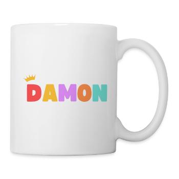 Damon! Personnalisable - Mug blanc - blanc - Droite