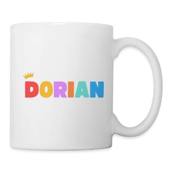 Dorian! Personalisierbar - Tasse - Weiß - Rechts