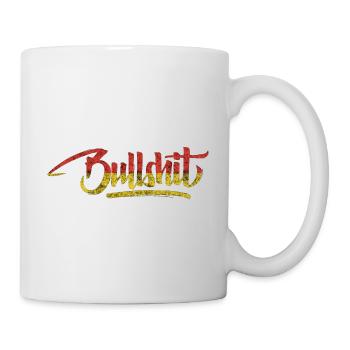 Bleib stark Positives Zitat Niedliche Liebe Positivität - Tasse - Weiß - Rechts