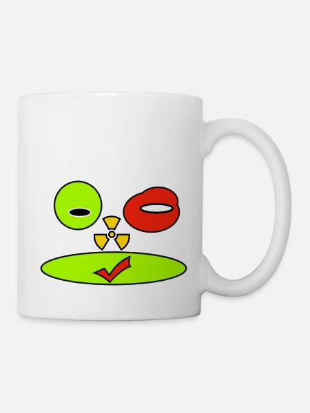 Außerirdischer - Tasse - Weiß