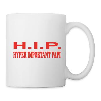 HYPER IMPORTANT PAPI 6509532 - Mug blanc - blanc - Droite