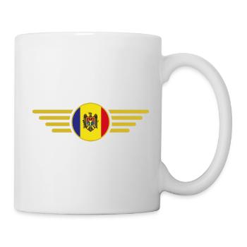 I Love Moldova, Elegance Style Design T-Shirt - Mug - white - Right